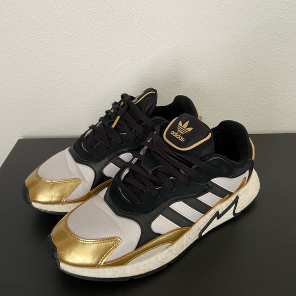 adidas | Shoes | Adidas Originals Metallic Gold Sneakers | Poshmark